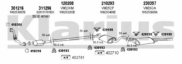  930347E Układ wydechowy 930347E: Dobra cena w Polsce na 2407.PL - Kup Teraz!