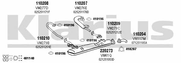 Klarius 930437E Układ wydechowy 930437E: Dobra cena w Polsce na 2407.PL - Kup Teraz!