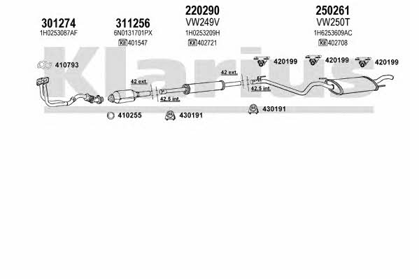  930577E Abgasanlage 930577E: Kaufen Sie zu einem guten Preis in Polen bei 2407.PL!