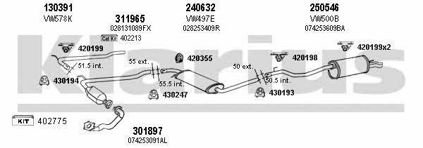  930784E Abgasanlage 930784E: Kaufen Sie zu einem guten Preis in Polen bei 2407.PL!