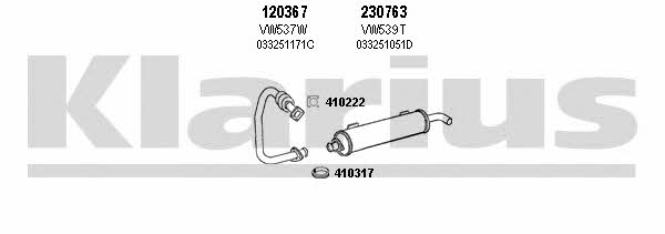  930813E Exhaust system 930813E: Buy near me in Poland at 2407.PL - Good price!