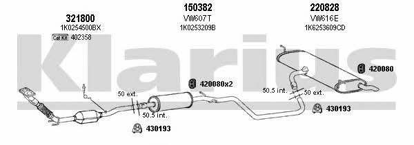  930932E Exhaust system 930932E: Buy near me in Poland at 2407.PL - Good price!