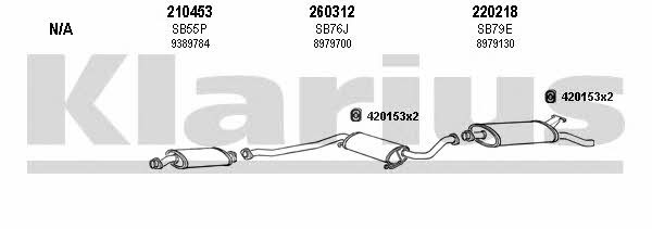 Klarius 750052E Abgasanlage 750052E: Kaufen Sie zu einem guten Preis in Polen bei 2407.PL!