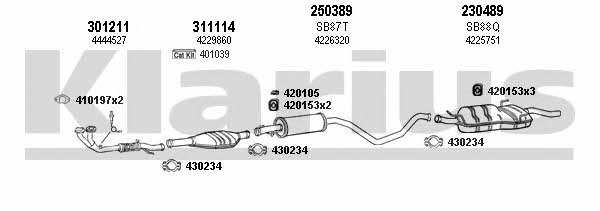  750090E Exhaust system 750090E: Buy near me in Poland at 2407.PL - Good price!