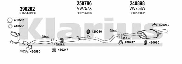  931481E Układ wydechowy 931481E: Dobra cena w Polsce na 2407.PL - Kup Teraz!