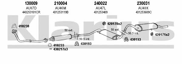  940171E Exhaust system 940171E: Buy near me in Poland at 2407.PL - Good price!