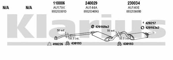  940232E Exhaust system 940232E: Buy near me in Poland at 2407.PL - Good price!