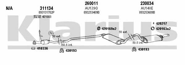  940256E Exhaust system 940256E: Buy near me in Poland at 2407.PL - Good price!