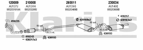  940258E Exhaust system 940258E: Buy near me in Poland at 2407.PL - Good price!