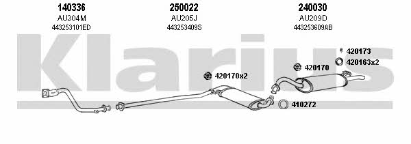  940383E Układ wydechowy 940383E: Dobra cena w Polsce na 2407.PL - Kup Teraz!