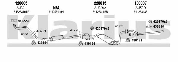  940386E Abgasanlage 940386E: Kaufen Sie zu einem guten Preis in Polen bei 2407.PL!