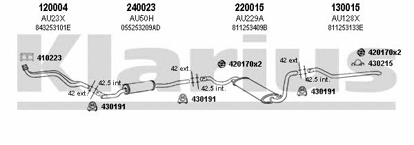  940390E Abgasanlage 940390E: Kaufen Sie zu einem guten Preis in Polen bei 2407.PL!