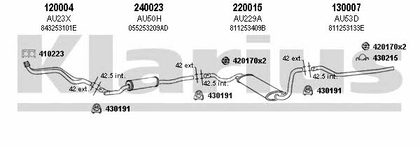  940393E Abgasanlage 940393E: Kaufen Sie zu einem guten Preis in Polen bei 2407.PL!