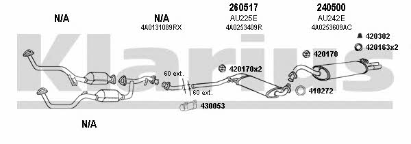  940436E Abgasanlage 940436E: Kaufen Sie zu einem guten Preis in Polen bei 2407.PL!