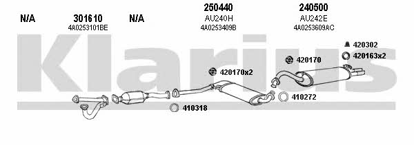  940449E Exhaust system 940449E: Buy near me in Poland at 2407.PL - Good price!