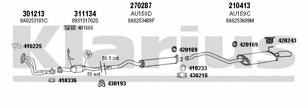  940454E Exhaust system 940454E: Buy near me in Poland at 2407.PL - Good price!