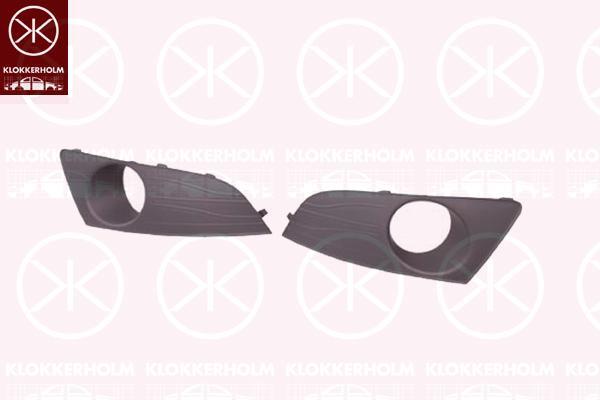Klokkerholm 1301913 Front bumper grill 1301913: Buy near me at 2407.PL in Poland at an Affordable price!