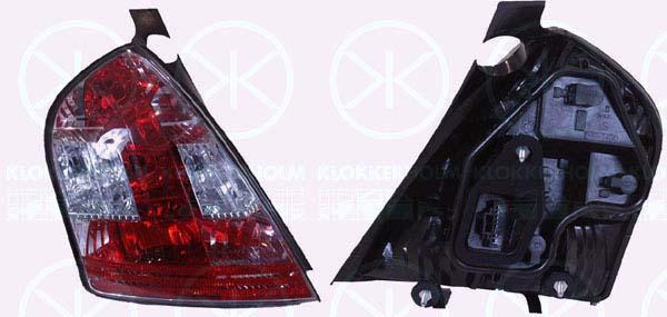 Klokkerholm 20270701A1 Tail lamp left 20270701A1: Buy near me in Poland at 2407.PL - Good price!
