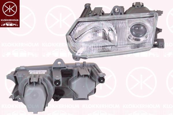 Klokkerholm 00020121A1 Headlight left 00020121A1: Buy near me in Poland at 2407.PL - Good price!