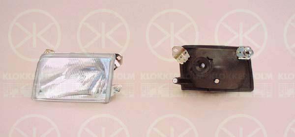 Klokkerholm 25150127 Headlight left 25150127: Buy near me in Poland at 2407.PL - Good price!