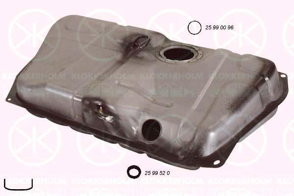 Klokkerholm 2530007 Tank assy fuel 2530007: Buy near me at 2407.PL in Poland at an Affordable price!