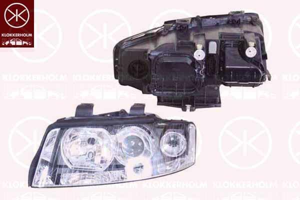 Klokkerholm 00190181A1 Headlight left 00190181A1: Buy near me in Poland at 2407.PL - Good price!