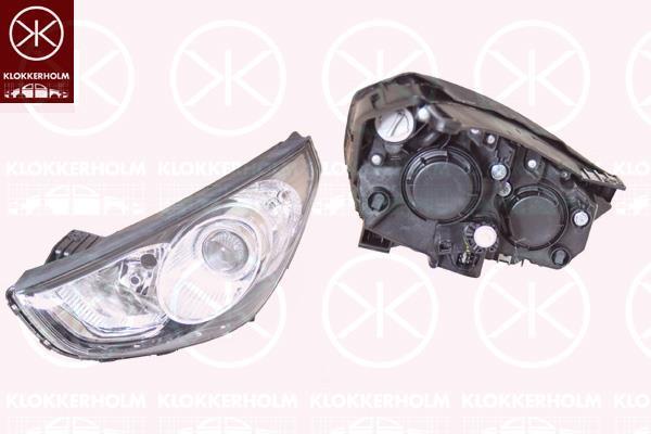 Klokkerholm 31760141 Headlight left 31760141: Buy near me in Poland at 2407.PL - Good price!