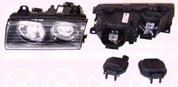 Klokkerholm 00600142A1 Headlight right 00600142A1: Buy near me in Poland at 2407.PL - Good price!