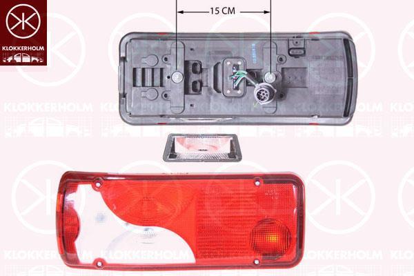 Klokkerholm 35470705 Tail lamp left 35470705: Buy near me at 2407.PL in Poland at an Affordable price!