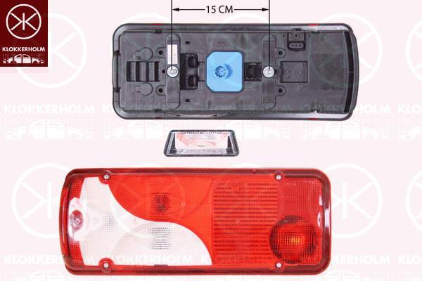 Klokkerholm 35470705A1 Tail lamp left 35470705A1: Buy near me at 2407.PL in Poland at an Affordable price!