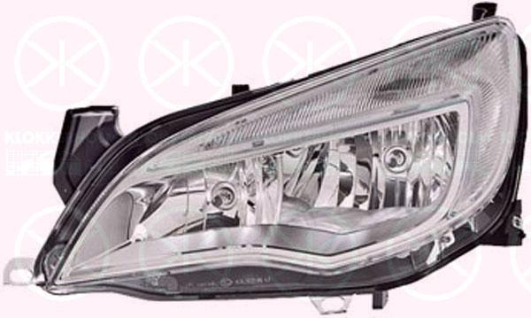 Klokkerholm 50530121A1 Headlight left 50530121A1: Buy near me in Poland at 2407.PL - Good price!
