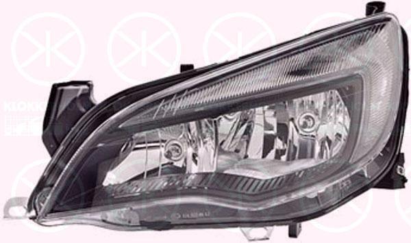 Klokkerholm 50530123A1 Headlight left 50530123A1: Buy near me in Poland at 2407.PL - Good price!