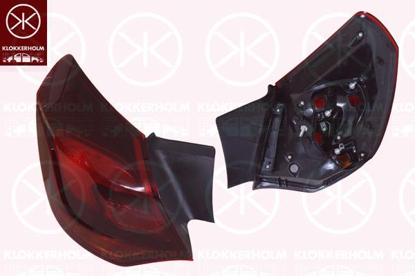 Klokkerholm 50530713 Tail lamp outer left 50530713: Buy near me at 2407.PL in Poland at an Affordable price!