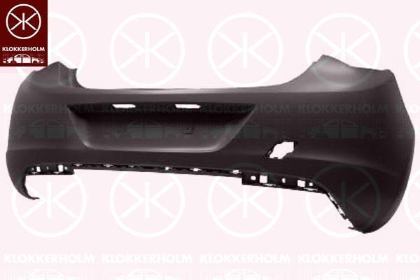 Klokkerholm 5053950A1 Bumper rear 5053950A1: Buy near me in Poland at 2407.PL - Good price!