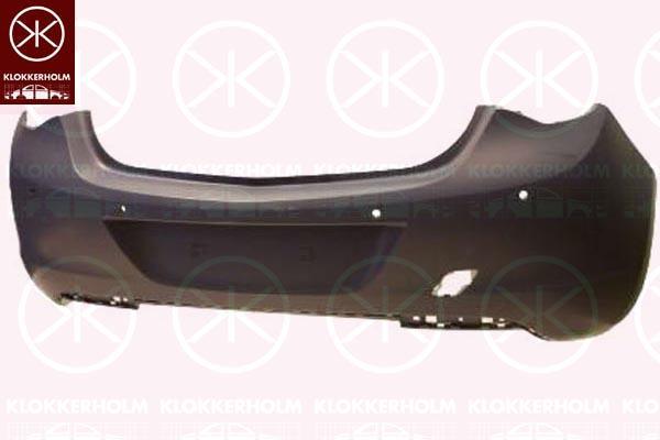 Klokkerholm 5053951A1 Bumper rear 5053951A1: Buy near me in Poland at 2407.PL - Good price!