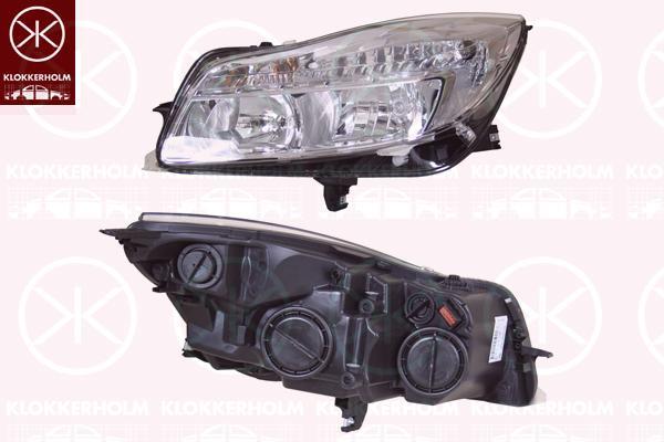 Klokkerholm 50790121A1 Headlight left 50790121A1: Buy near me in Poland at 2407.PL - Good price!
