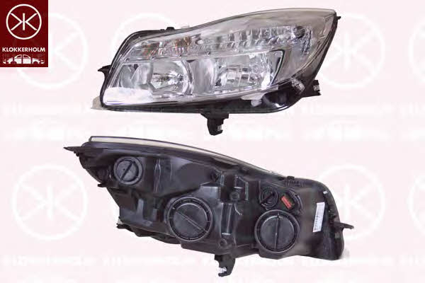 Klokkerholm 50790122A1 Headlight right 50790122A1: Buy near me in Poland at 2407.PL - Good price!