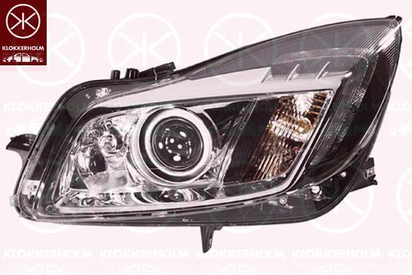 Klokkerholm 50790181A1 Headlight left 50790181A1: Buy near me in Poland at 2407.PL - Good price!