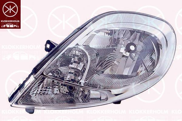 Klokkerholm 50890133 Headlight left 50890133: Buy near me in Poland at 2407.PL - Good price!