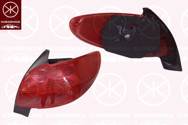 Klokkerholm 55070702A1 Tail lamp right 55070702A1: Buy near me in Poland at 2407.PL - Good price!