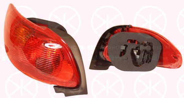 Klokkerholm 55070707A1 Tail lamp left 55070707A1: Buy near me in Poland at 2407.PL - Good price!
