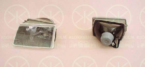 Klokkerholm 55120122A1 Headlight right 55120122A1: Buy near me in Poland at 2407.PL - Good price!