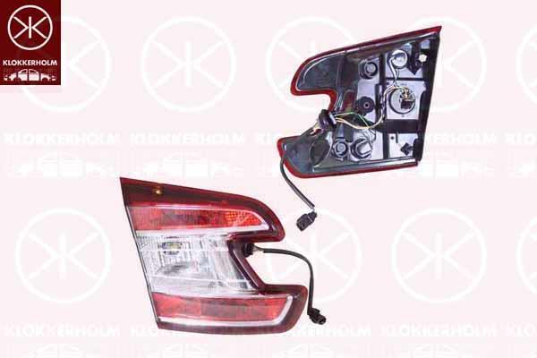 Klokkerholm 60430707A1 Tail lamp inner left 60430707A1: Buy near me in Poland at 2407.PL - Good price!