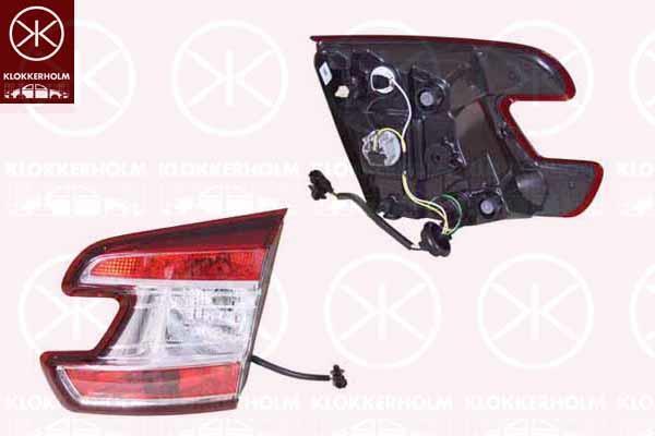 Klokkerholm 60430708A1 Tail lamp inner right 60430708A1: Buy near me in Poland at 2407.PL - Good price!
