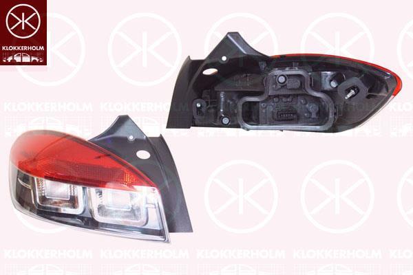 Klokkerholm 60430709A1 Tail lamp left 60430709A1: Buy near me in Poland at 2407.PL - Good price!