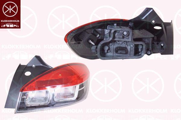 Klokkerholm 60430710A1 Tail lamp right 60430710A1: Buy near me in Poland at 2407.PL - Good price!