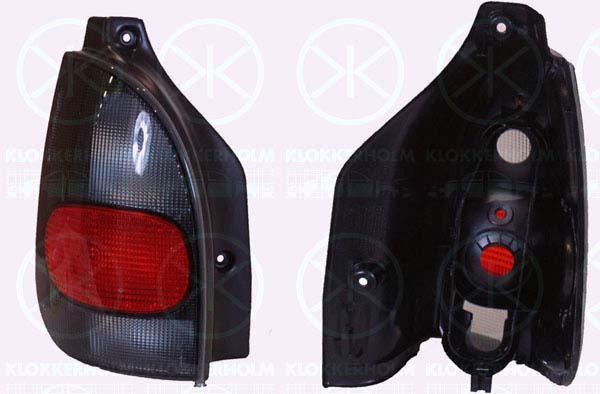 Klokkerholm 60510711A1 Tail lamp outer left 60510711A1: Buy near me at 2407.PL in Poland at an Affordable price!