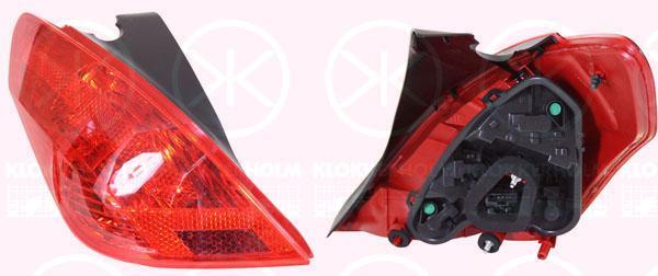Klokkerholm 55190701A1 Tail lamp left 55190701A1: Buy near me in Poland at 2407.PL - Good price!