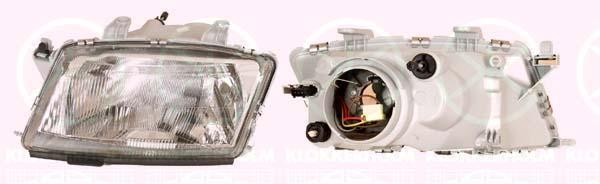 Klokkerholm 65210125 Headlight left 65210125: Buy near me at 2407.PL in Poland at an Affordable price!