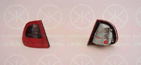 Klokkerholm 66070715A1 Tail lamp outer left 66070715A1: Buy near me in Poland at 2407.PL - Good price!